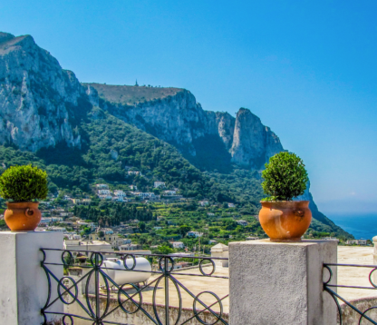 Capri, Italy house view