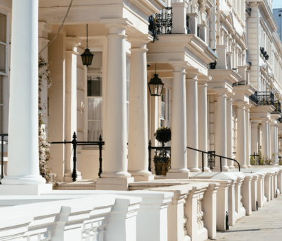 Street view of Prime Central London home